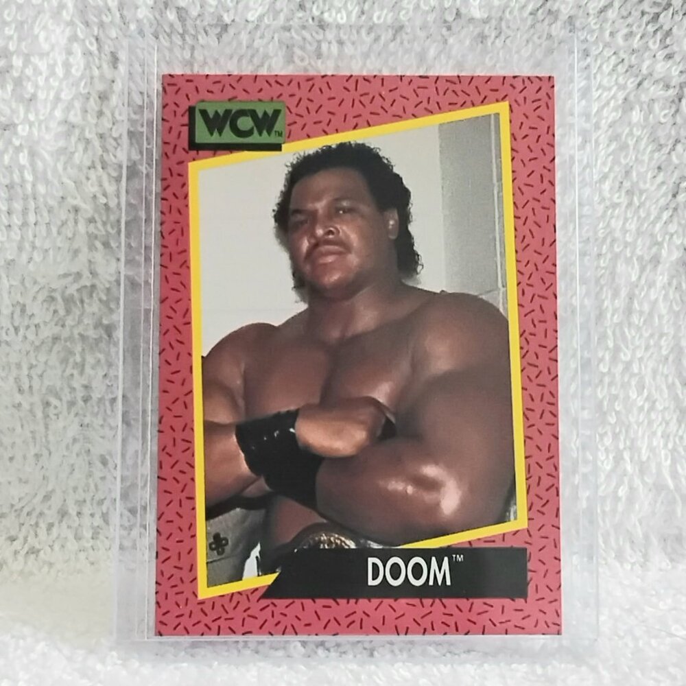 5/$20 Excellent 1991 Impel Doom WCW Wrestling Card 150!!
